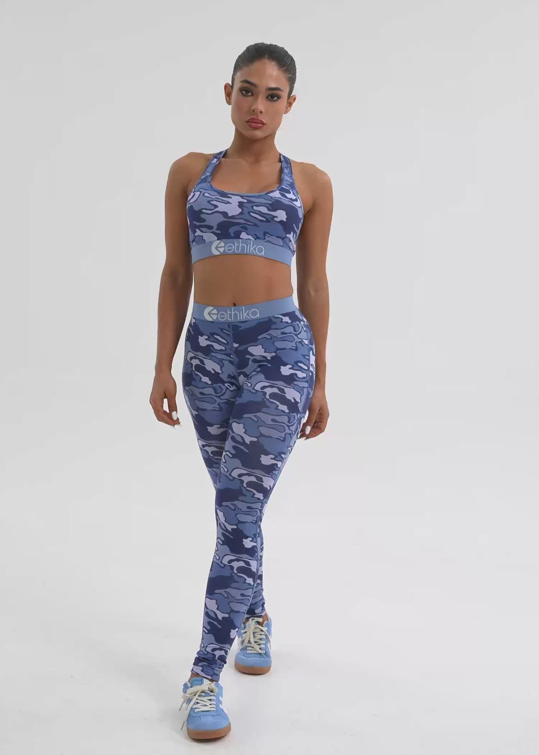 Womens Bolt Camo Leggings