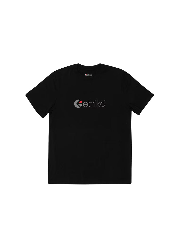 Boys Ethika Logo Tee - Black