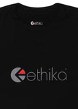 Boys Ethika Logo Tee - Black