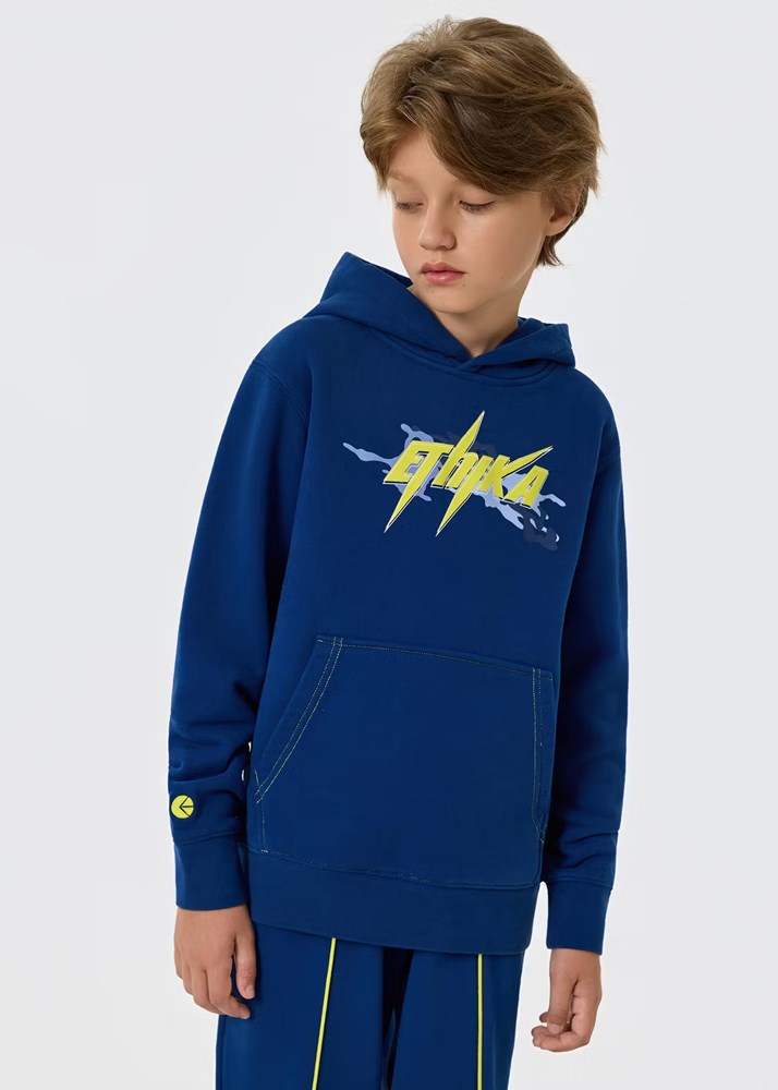 Boys Bolt Camo Hoodie