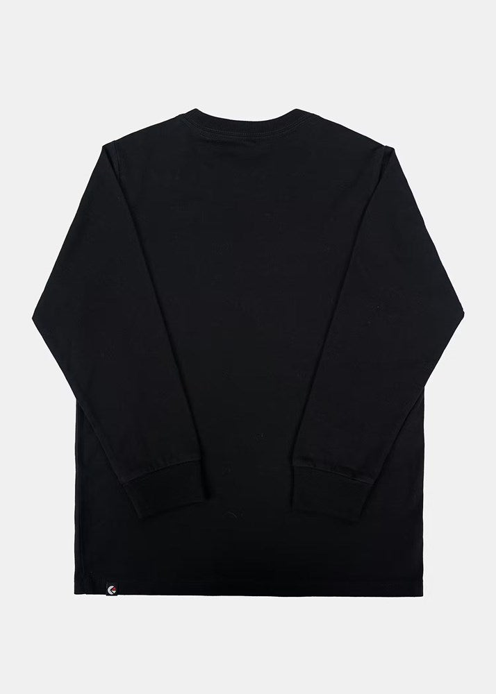 Boys Blastover Longsleeve Tee - Black