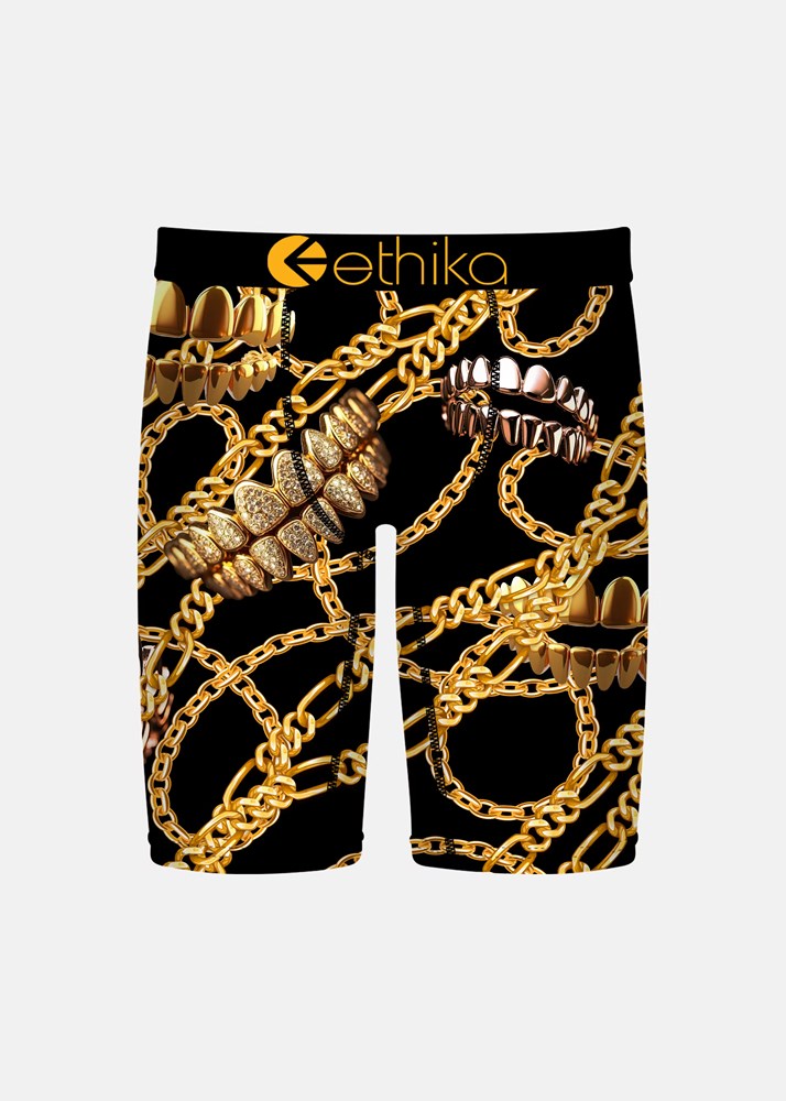 Boys Gold Slugs Staple