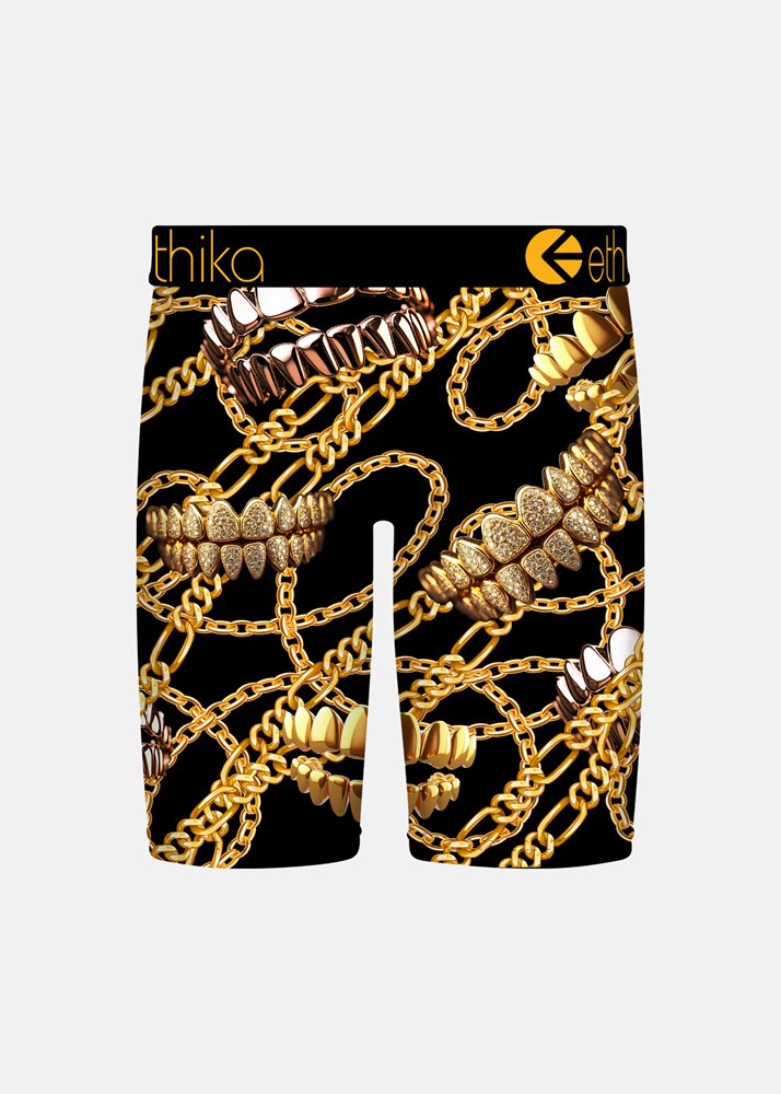 Boys Gold Slugs Staple