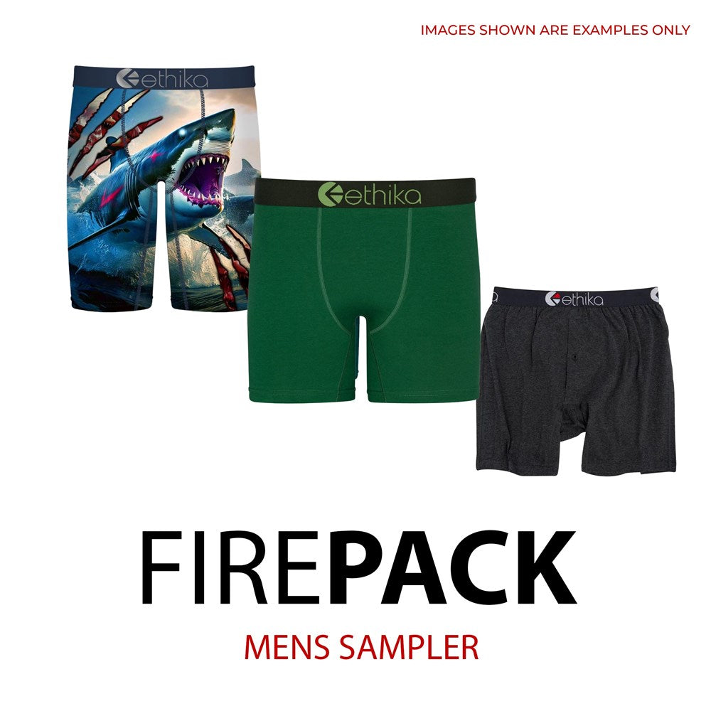 Fire Pack - Mens Sampler (1 Staple, 1 Mid, 1 Alternate)