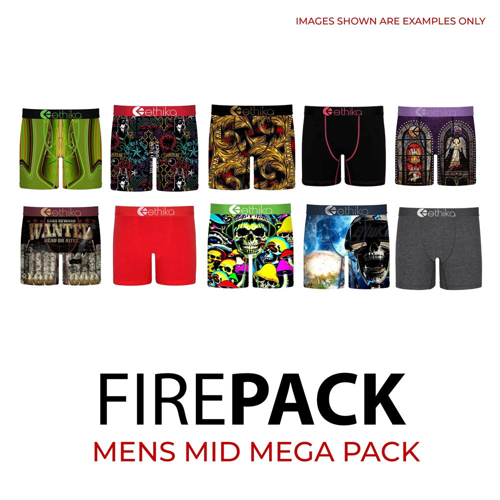 Fire Pack - 10 x Mens Mid