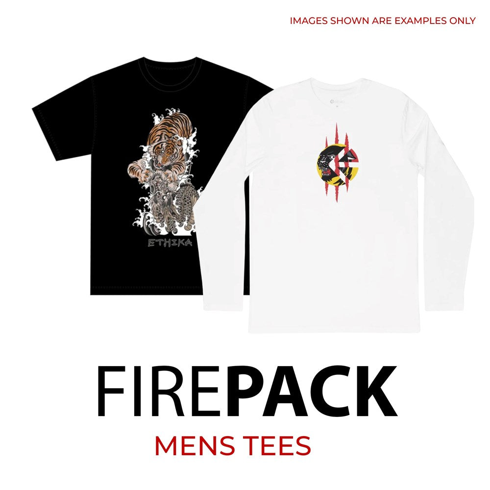 Fire Pack - 2 x Mens Tees