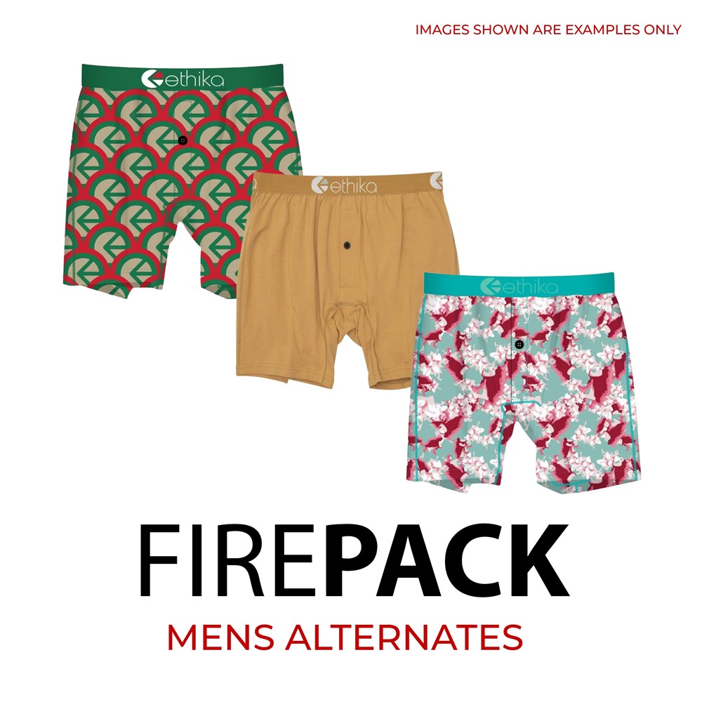 Fire Pack - 3 x Mens Alternate
