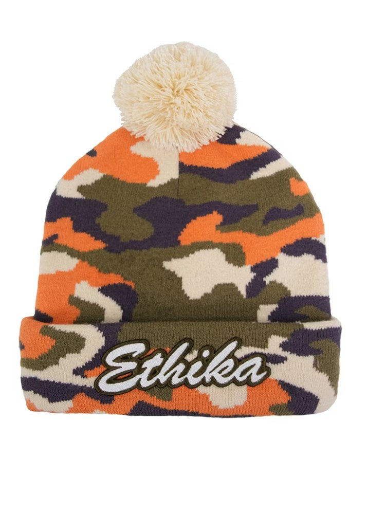 Camo Pom Beanie