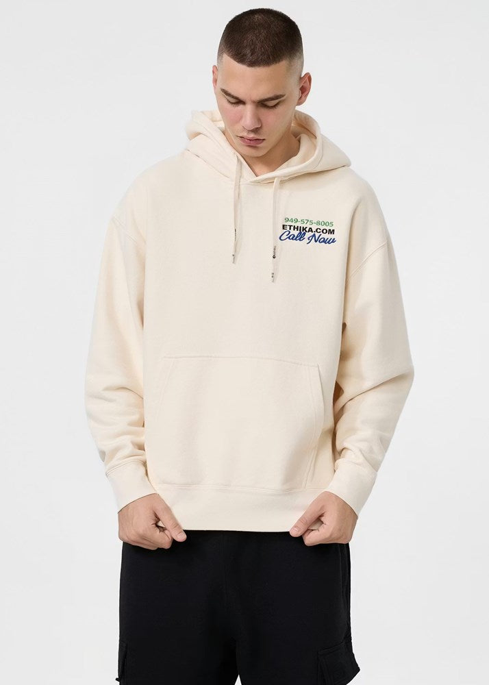 Mens Fight For You Hoodie - Cream