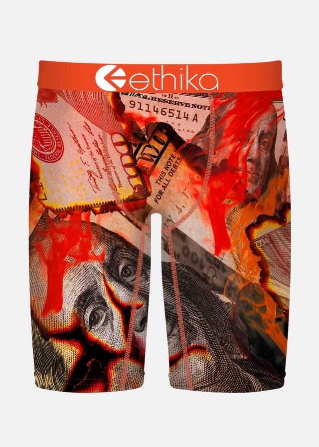 Mens Burnin Hundreds Staple