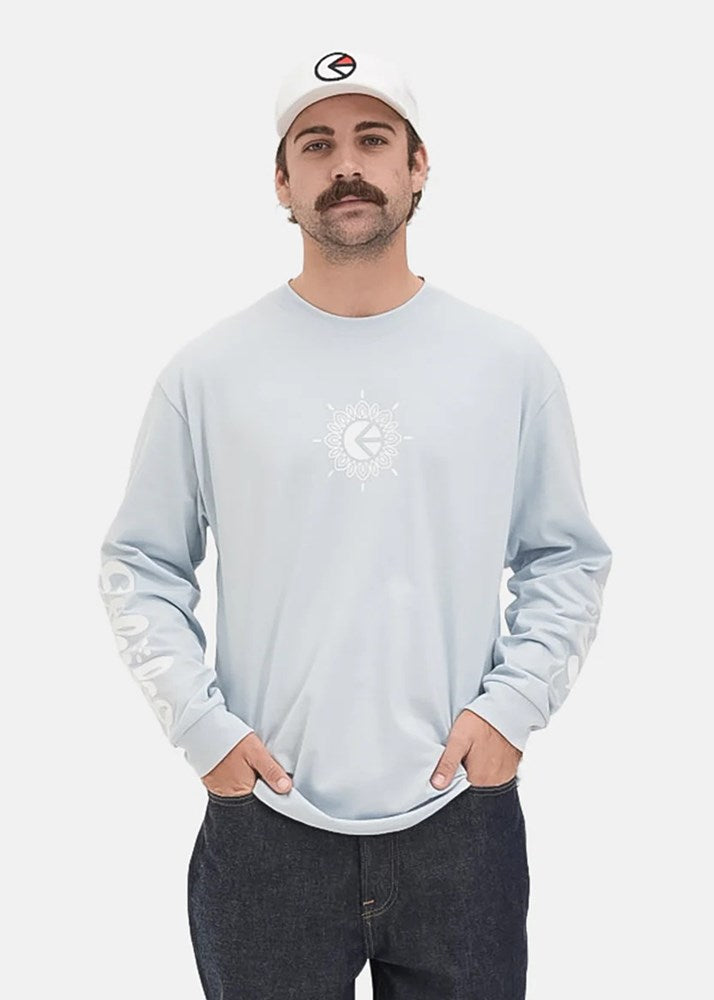 Mens Ice Paisley Longsleeve Tee