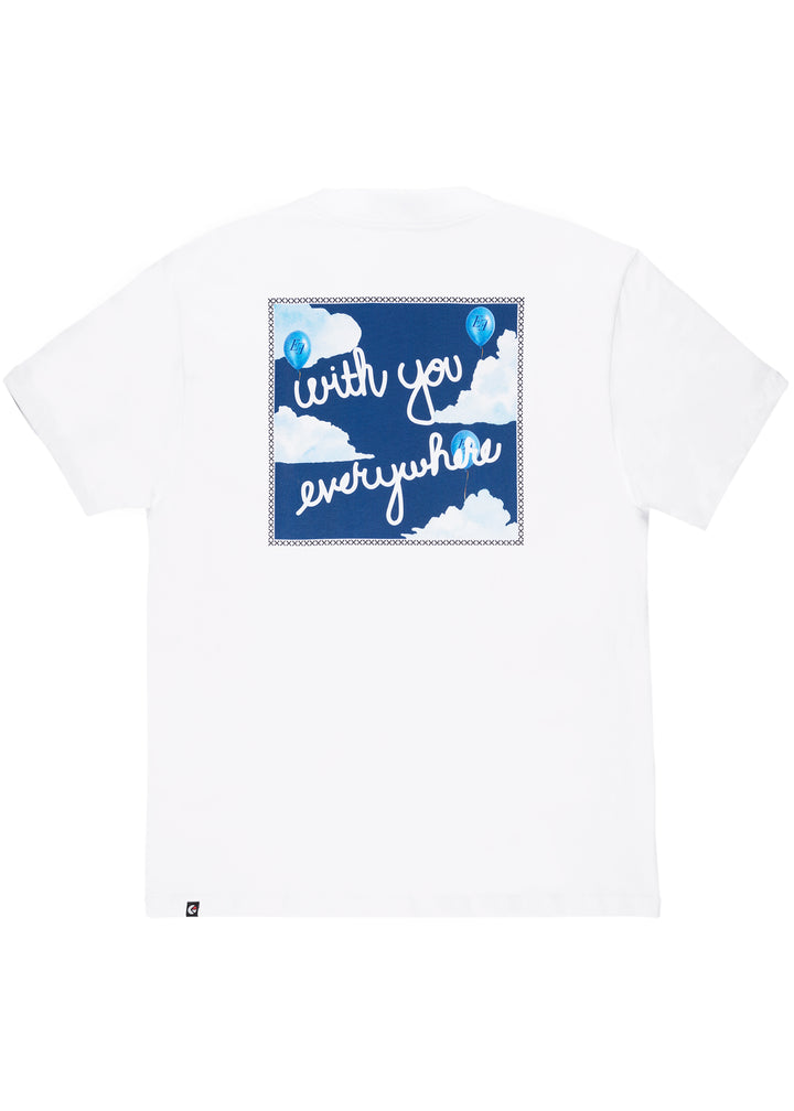 Mens Skylux Imperial Tee - White