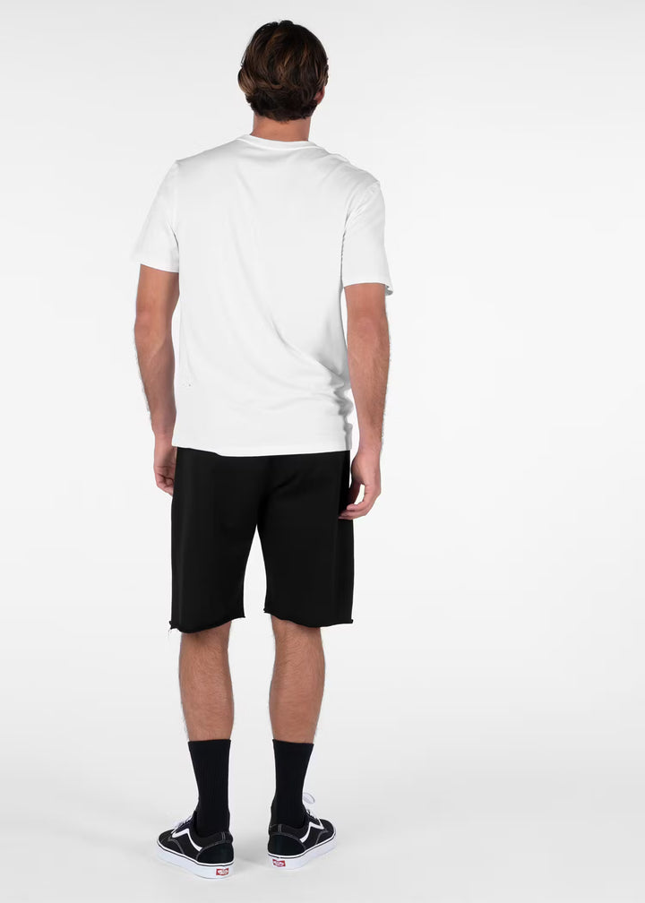 Mens Raw Edge Short - Black