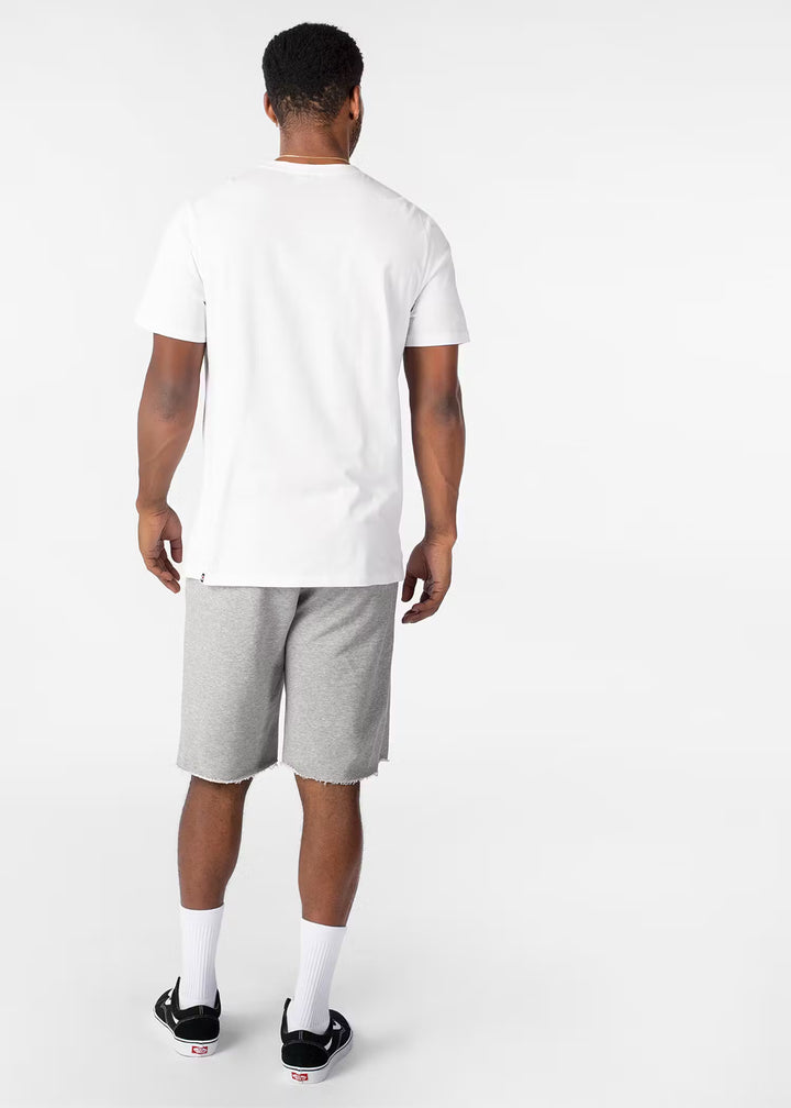 Mens Raw Edge Short - Heather Grey