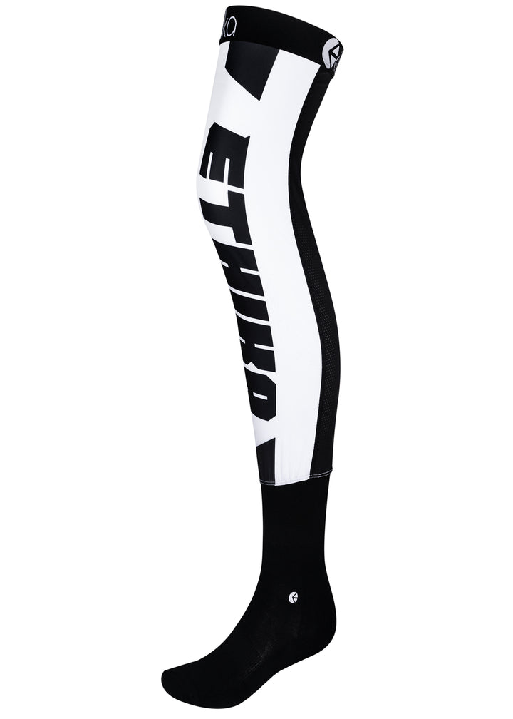 Moto Socks - The Pits White