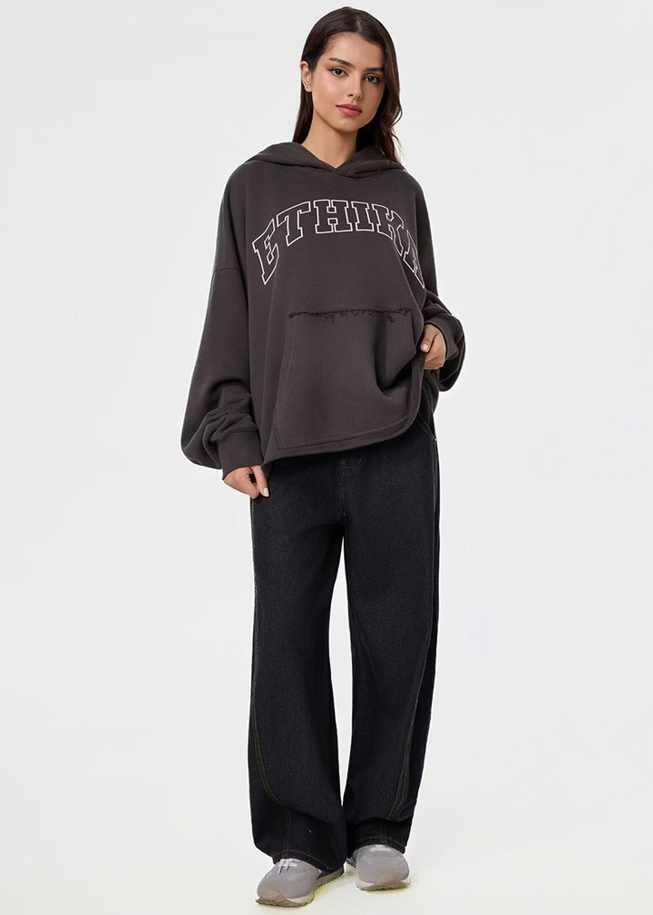 Unisex Comfort Alan Hoodie - Black