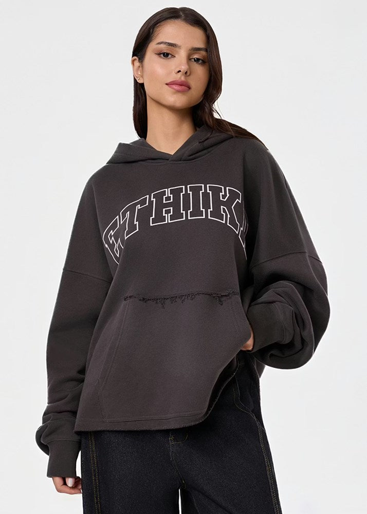 Unisex Comfort Alan Hoodie - Black