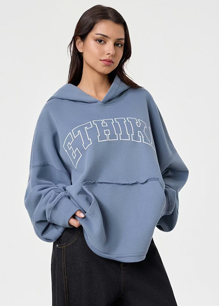 Unisex Comfort Bunny Hoodie - Blue