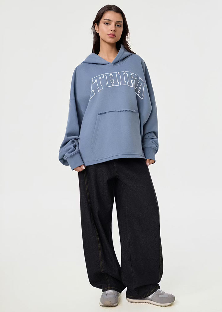 Unisex Comfort Bunny Hoodie - Blue