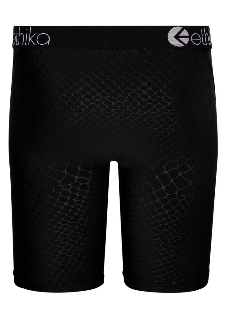 Python Embossed Black Staple