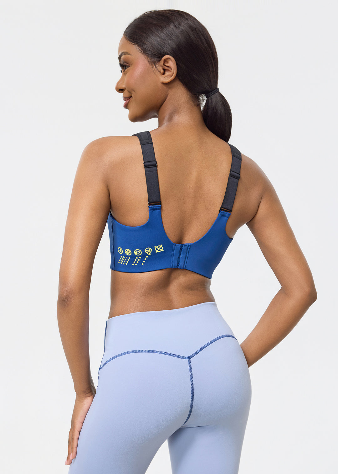 Womens SubZero Bolt Royal High Impact Sports Bra