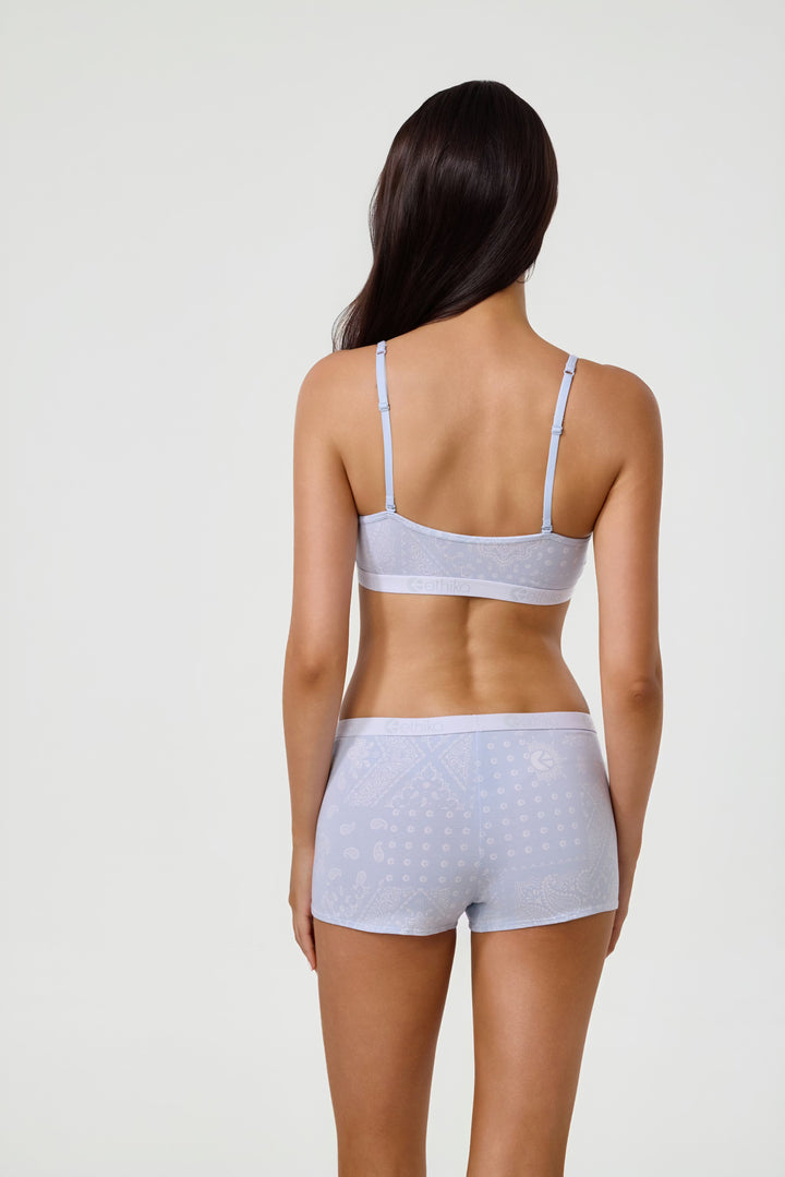 Womens Ice Paisley Pullover Bra