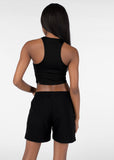 Womens Premium Sweat Short - Black
