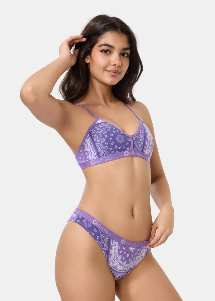 Womens Muted Motifs Bikini