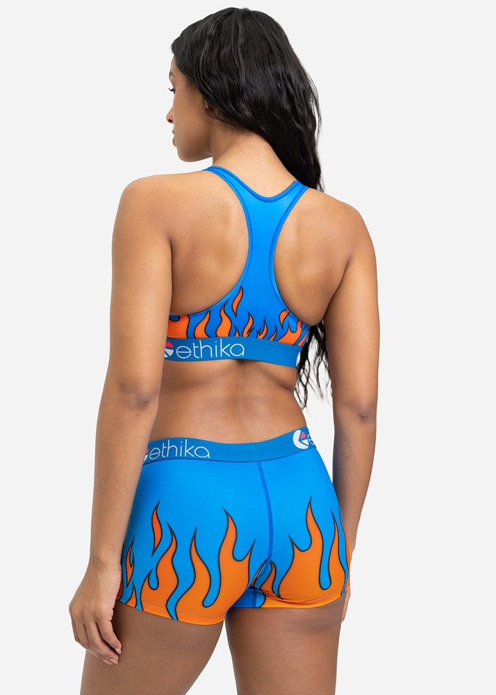 Womens Down In Flames Staple