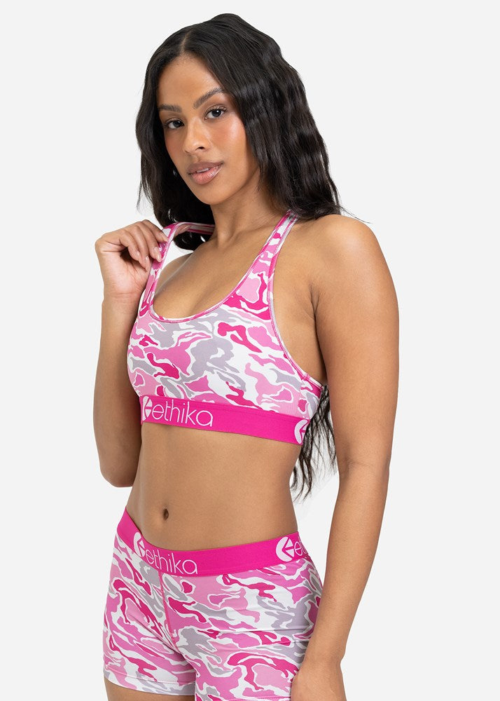 Womens Snow Cap Sports Bra