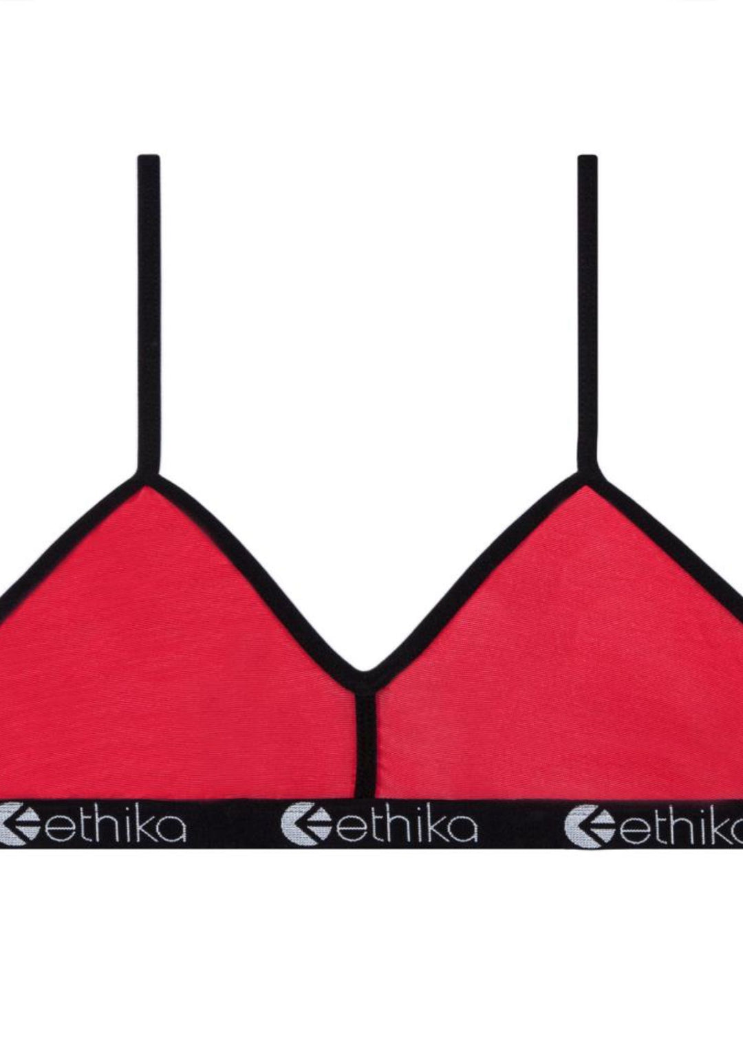Red Sheer Bralette
