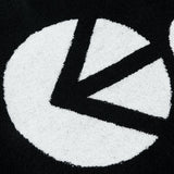 Logo Beach Towel - Black
