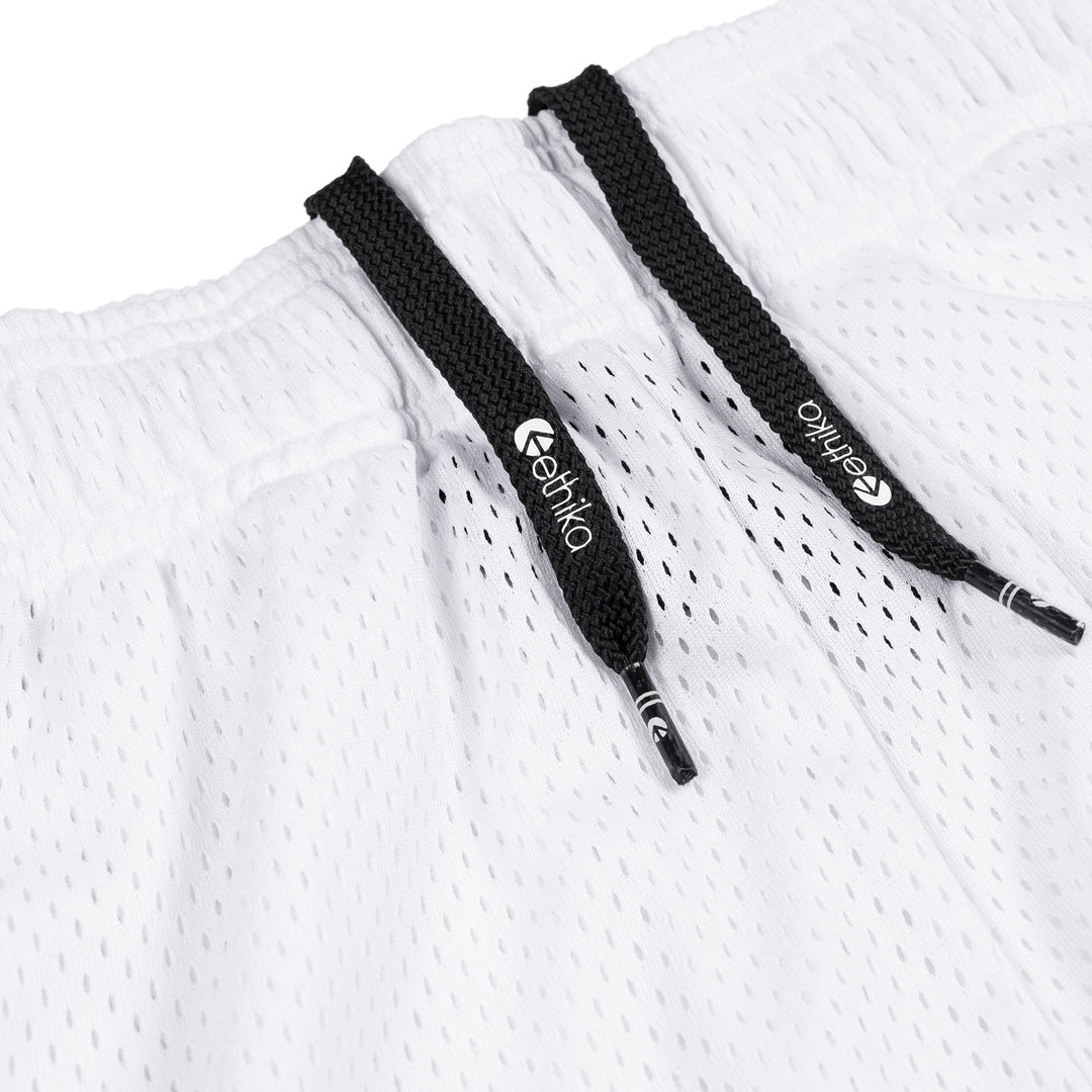 Basketball Short White