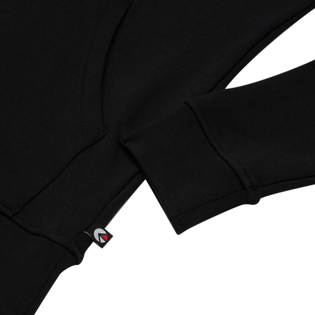 Mens Pullover Hoodie - I Of The Tiger Black