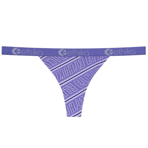 Candy Stripe Brazilian Thong